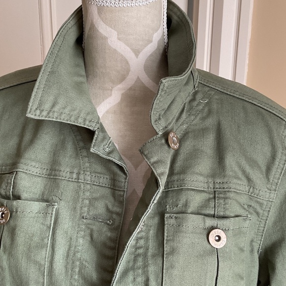 Parasuco 2016 Olive Green Women's Bomber Jacket - Picture 3 of 10